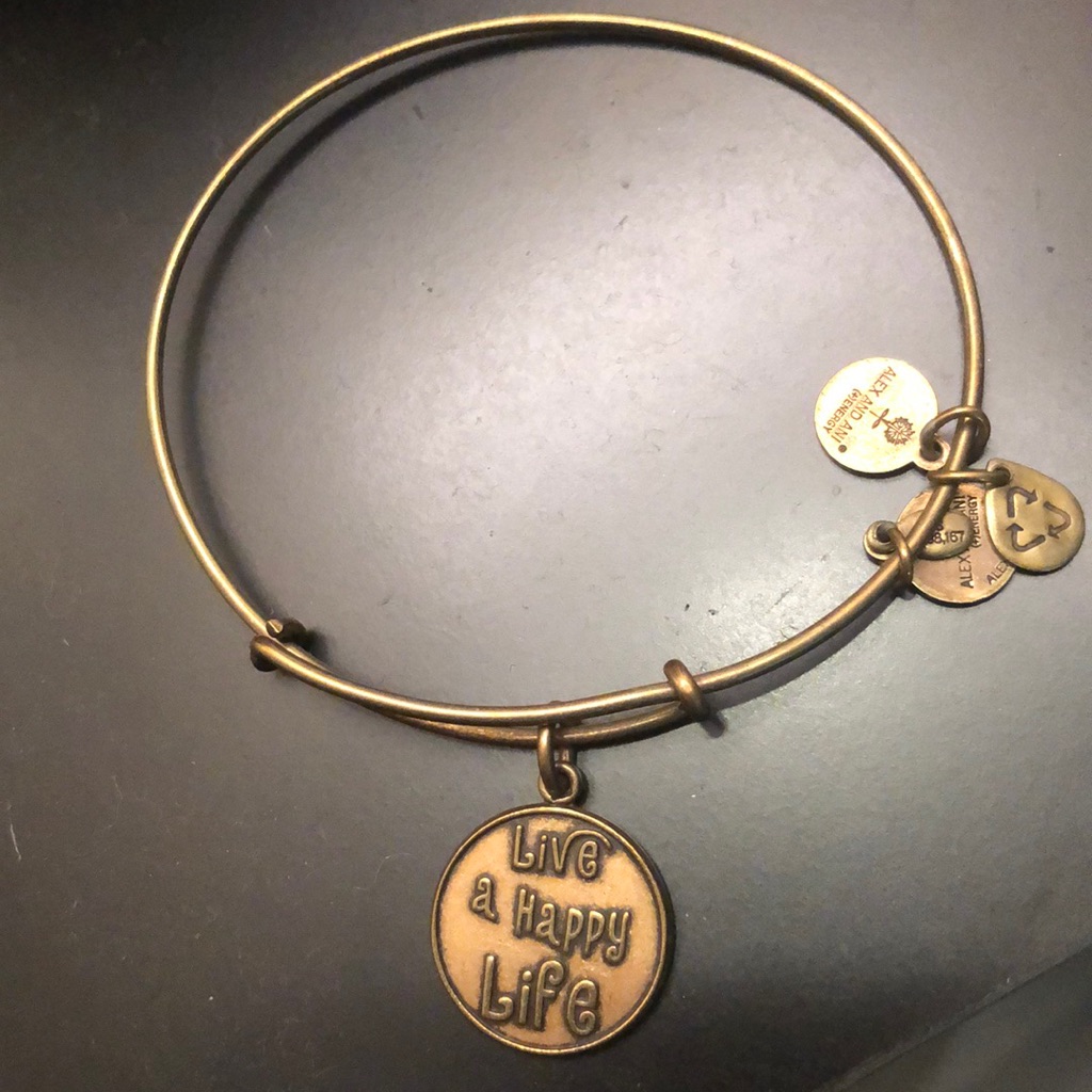 Live A Happy Life Alex And Ani 12$